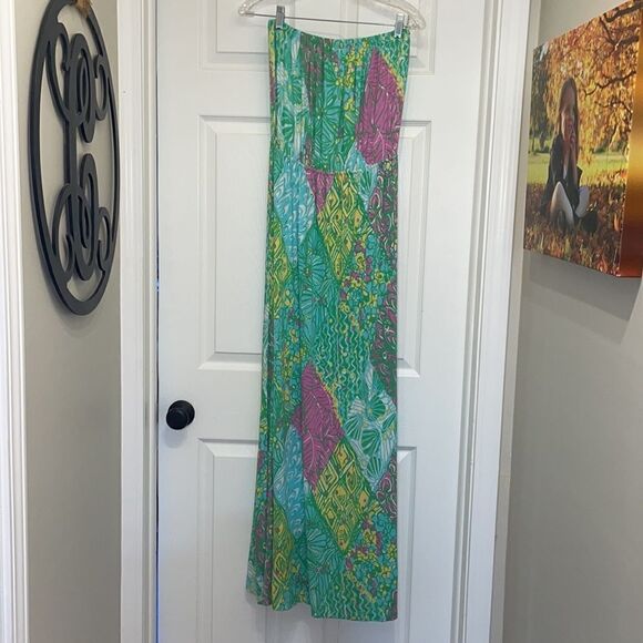 Lilly Pulitzer Marlisa Sun Dance Strapless Maxi Dress - Picture 2 of 7